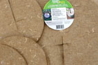 Jardifeutre, disc of hemp felt for plant protection